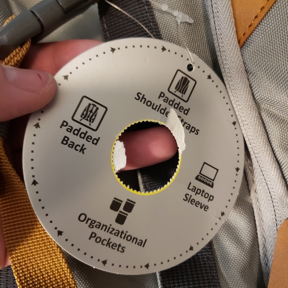 Nwt swiss tech laptop backpack - Picture 4 of 13